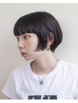 ルプラ ガーデン(le-pla garden) マッシュショート#黒髪#耳掛けショート#くびれショート#ボブ