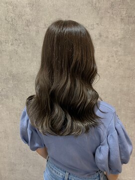 ヘアーワークス ボナ(HAIR WORKS bona.) 似合わせカット×髪質改善ケア【ナチュラルグレー1】