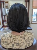 ボブパーマヘア