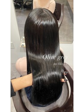 シー(SEA) no bleach color♪/Olive grey,,