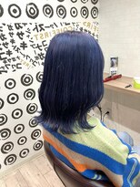 コワファーストナガサキシャンプーボーイ(COIFF1RST NAGASAKI SHAMPOO BOY)&nbsp;長崎 ブリーチ1回 ブルーラベンダー