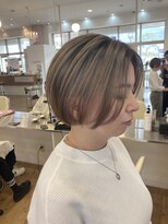 コワファースト 別府&nbsp;似合わせショート&バレイヤージュ