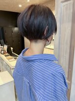 キャアリー(Caary)&nbsp;福山刈り上げ丸みショートベリーショート大人かっこいい骨格補正