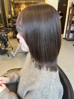 アナザーワールド(ANOTHER WORLD)&nbsp;ブリーチ無し/ミルキーベージュ/くびれボブ 【渡辺まみ】