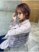 【松本聖】ボブウルフ外ハネ《大阪梅田》