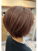 リアンヘアー フラット(Lien hair flat) ピンクブラウンショート