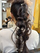 ラック 津田沼(LUCK)&nbsp;切りっぱなしボブ/エアリーロング/美髪/ピンクブラウン/津田沼