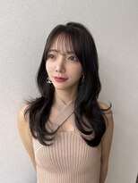 コア 銀座(COA) 韓国ヘア/韓国レイヤー/グレージュ/前髪カット/