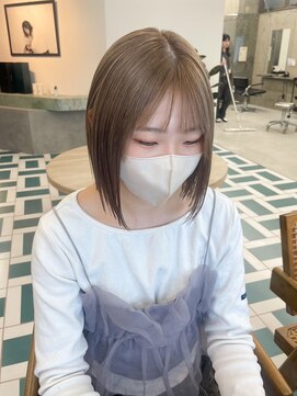 ノエ(noe) ボブ×ベージュカラーYI79