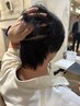 カット+ボリュームダウンパーマ　￥8250
