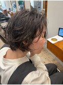 『３０代から６０代』カジュアルボブとニュアンスパーマ