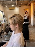 MEN'SHAIRアッシュブラックベリーショートダークアッシュ