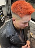 ダブルカラー、フェードスタイル
