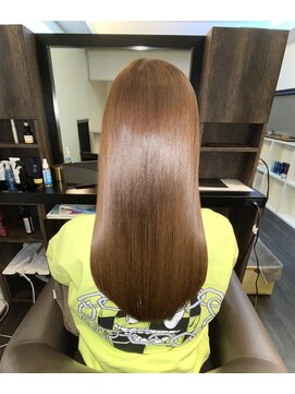 アールサロンプラスキャスパ 自由が丘(Rrsalon+CASPA) 《髪質改善》R.HASエクソソーム水素トリートメント＋カラー