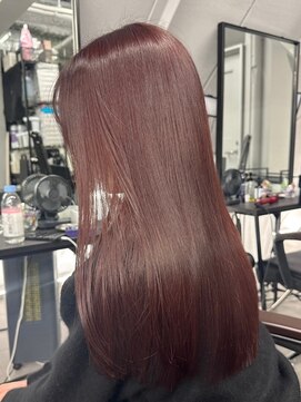 ロイス 神宮前(ROIS) ケアブリーチ/ミルクティーベージュ/髪質改善トリートメント/