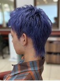 メンズ おしゃれな大人のロイヤルパープルカラー ウルフレイヤー