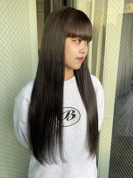 ニュート(Neut ) グレージュ ハイトーン ブリーチ 名古屋 ロングヘア