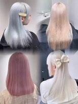 ベレーザ 渋谷(BELEZA)&nbsp;12893韓国ニュアンスカラーブリーチデザインレイヤーハイトーン