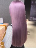 着物/フェミニンロング/似合わせカット/ウェーブミディアム/栄