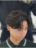 韓国メンズヘア/カルマパーマ/ニュアンスパーマ*渋谷/MEN'S/眉毛