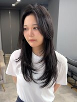 ジアン テラス(GIEN TERRASSE)&nbsp;レイヤーカット韓国レイヤー韓国ヘア/岸本 理希