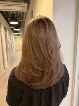 ムード(MOOD,) 暗めカラー/グランマッシュ[レイヤーカット/髪質改善/銀座]