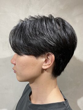 ニコ トウキョウ ヨコハマ(nico) メンズセンターパートニュアンスパーマ毛流れメンズパーマ刈上げ