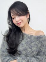 レジナヴィータ 栄(Reginavita)&nbsp;ダークグレージュカラー 透明感カラー 髪質改善 韓国ヘア 20代