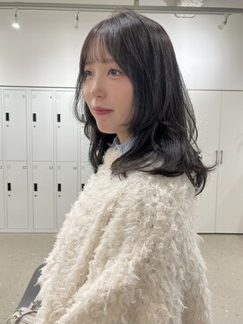 ノウハウ タニマチ(KNOWHOW tanimachi) ふわっとレイヤー/ハッシュカット/顔周りカット/暗髪カラー