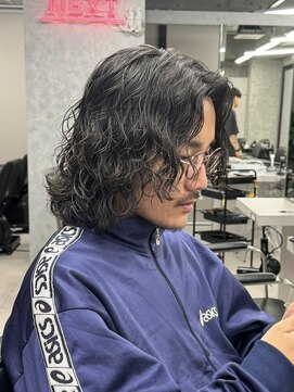 ネクストメンズ 表参道(NEXT men's) MEN’S HAIR/波巻ツイストスパイラル/フェザーパーマ/渋谷