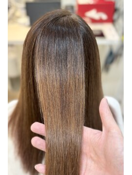 縮毛矯正専門店 レスキューヘア 町田店 ホームカラー毛も輝く。