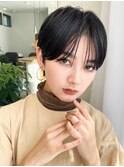 大人可愛い20代30代40代50代小顔ショートボブナチュラルショート