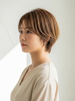 フープ 川越(hoop)&nbsp;川越/ショート/ボブ/ハイライト/白髪ぼかし/白髪染め