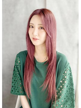 ラピス 新宿店(Lapis) 《30代～大人透明感》白髪ぼかしハイライト＋艶カラー[新宿]