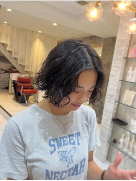 キングダム 港南台店 KINGDOM マッシュパーマ