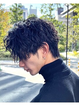アストラ(ASTRA) MEN’S HAIR/波巻きツイストスパイラル/リバースセンターパート