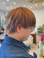 ヘアーアンドエステ ハラダ 滝ノ水店(Hair&Esthe Harada)&nbsp;メンズ/ブリーチカラー/ミルクティーベージュ