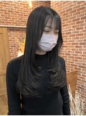 ハンサムショートレイヤーカットミルクティーベージュハイトーン