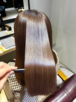 ルルカ ヘアサロン(LuLuca Hair Salon)の写真/【Aujua・TOKIO・milbonプレミアム】髪質改善メニューが豊富にあるLuLucaに相談してください♪？