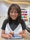 ミディアムパーマ