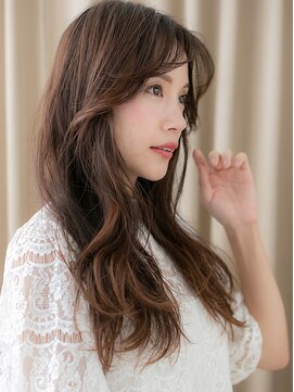 カバーヘア ブリス 志木南口駅前店(COVER HAIR bliss) ブリーチなし大人美人レイヤーロングウルフカット30代40代W志木
