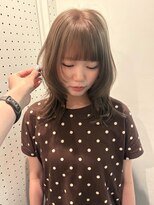シイ(SIE)&nbsp;ブリーチありで作る透けるラテベージュ♪