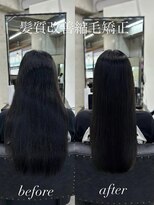ミリ 奈良店(mm) noa___hikaru 髪質改善 縮毛矯正 奈良市