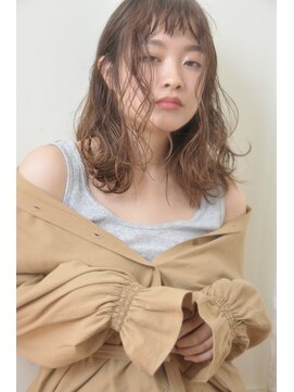 ネオリーブカフ 鶴ヶ峰店(Neolive caff) シースルーがオシャレな柔らかウェーブ