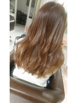 ウィービーパセリ atre川越店(WE BE PARSLEY) ツヤ感シナモンベージュふんわりヘア【担当 木村沙織】