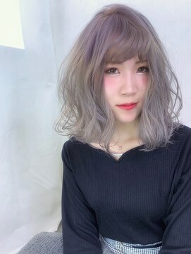 アレンヘアー 帯広店(ALLEN hair) ホワイトグレージュ