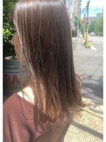 ブルー(BLUE)&nbsp;#BLUE  くすみ透明感カラー