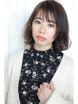 たさわ堂エンネ(enne) 柔らかパーマ◆アッシュブラウン◆大上美奈子