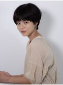 大人かわいいマッシュショート