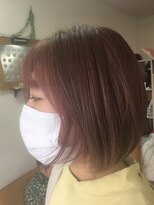 エルフゥ(Elle fou)&nbsp;ミニボブ&ヘムラインカラー